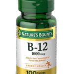 ویتامین B12 نیچرز بونتی 1000 میکروگرم 100 عدد