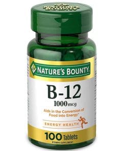 ویتامین B12 نیچرز بونتی 1000 میکروگرم 100 عدد