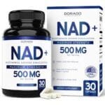 مکمل NAD Supplement (500 میلی‌گرم از 95% NAD+ خالص در هر سروینگ) از برند DORADO NUTRITION تعداد 30 کپسول