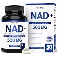 مکمل NAD Supplement (500 میلی‌گرم از 95% NAD+ خالص در هر سروینگ) از برند DORADO NUTRITION تعداد 30 کپسول