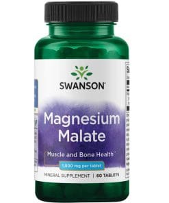 قرص منیزیم مالات سوانسون | Swanson Magnesium Malate Tablets 6 قرص منیزیم مالات سوانسون