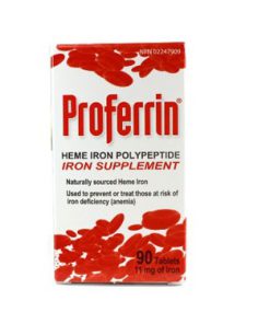 مکمل آهن پروفرین Proferrin 11mg Heme Iron