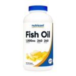 روغن ماهی نوتری کاست 240 عددی Nutricost Fish Oil Softgels