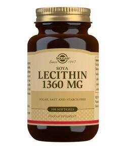خرید لیستین سویا سولگار Solgar Soya Lecithin 1360mg | تقویت حافظه، سلامت قلب و پوست 3 لیستین سویا سولگار