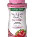 پاستیل تقویت کننده پوست، مو و ناخن نیچرز بونتی 230 عدد