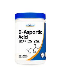 دی اسپارتیک اسید نوتری کاست 300 گرمی Nutricost D-Aspartic Acid Powder