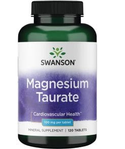 قرص منیزیم تائوریت سوانسون 100 میلی گرم 120 عدد 4 منیزیم تائوریت