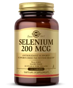 قرص سلنیوم سولگار Solgar SELENIUM 200MCG