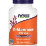 دی مانوز ناو 120 کسپول NOW D-Mannose 500mg