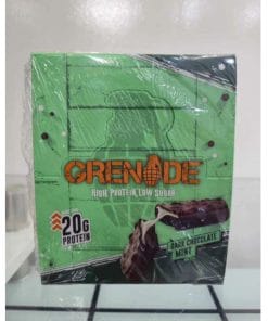 پروتئین بار گرنید شکلات تلخ نعنایی 20 گرم پروتئین Grenade High Protein Bar 7 پروتئین بار گرنید شکلات تلخ نعنایی 20 گرم پروتئین Grenade High Protein Bar