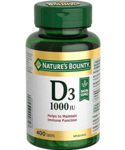 ویتامین D3 نیچرز بونتی 1000 واحد بین المللی 400 عدد