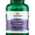 کپسول کلسیم سیترات و منیزیم سوانسون Swanson Calcium Citrate Magnesium