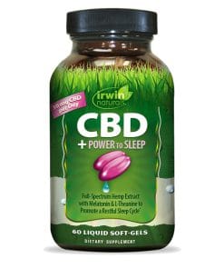 مکمل بهبود دهنده خواب اروین نچرالز | Irwin Naturals CBD + Power to Sleep 5 مکمل بهبود دهنده خواب اروین نچرالز