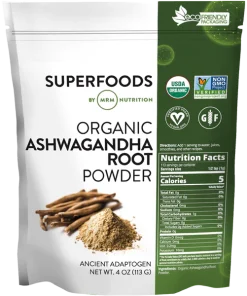پودر ریشه آشواگاندا ارگانیک ام آر ام نوتریشن MRM NUTRITION Ashwagandha