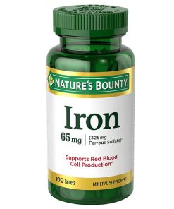 قرص آهن نیچرز بونتی 65mg