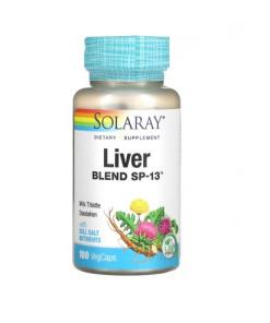 مکمل پاک کننده کبد سولاری | Solaray Liver Blend SP-13 2 مکمل پاک کننده کبد سولاری