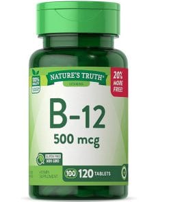 ویتامین B12 نیچرز تریث 120 عدد Nature’s Truth B12 500MCG 7 ویتامین B12 نیچرز تریث 120 عدد Nature’s Truth B12 500MCG