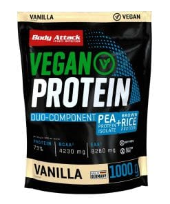 پروتئین وگان بادی اتک