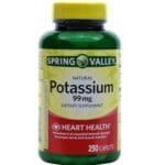 پتاسیم اسپرینگ والی 250 عددی Spring Valley Potassium 99 mg