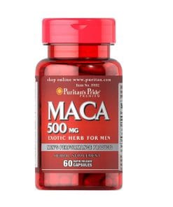 ماکا پوریتنز پراید 60 عددی Puritan’s Pride Maca 500 mg