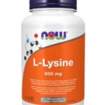 ال لیزین ناو 500 میلی گرم 100 عدد NOW L-Lysine