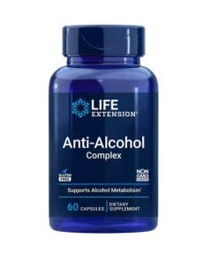 کمپلکس ضد الکل لایف اکستنشن 60 عددی Life Extension Anti-Alcohol Complex