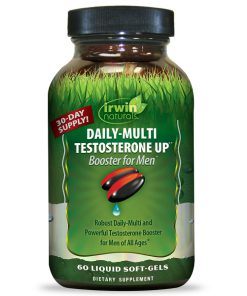 تقویت کننده تستوسترون اروین نچرالز Irwin Naturals Daily-Multi Testosterone Up