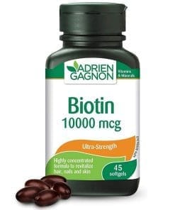 بیوتین ادرین گگنون 10000 میکروگرم 45 عدد Adrien Gagnon  Biotin
