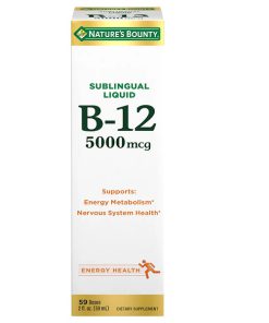 ویتامین B12 مایع نیچرز بونتی 5000 میکروگرم 59 میلی لیتر 4 0 62cd5494 89af 4221 ace0 9b4f49443ae0