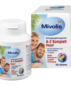 قرص مولتی ویتامین میوولیس Mivolis A-Z Compleet Depot 6 0 641b0622 bd97 4572 b44a 555bcf78226a