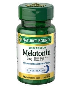 ملاتونین نیچرز بونتی 3 میلی گرم 120 عدد NATURES BOUNTY Melatonin