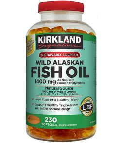 روغن ماهی آلاسکا وحشی کرکلند