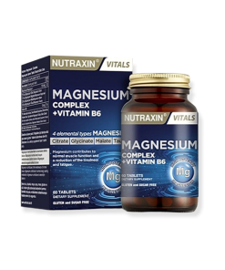 کمپلکس منیزیم و ویتامین ب 6 نوتراکسین Nutraxin Magnesium Complex B6 4 کمپلکس منیزیم و ویتامین ب 6 نوتراکسین| دبی تهران