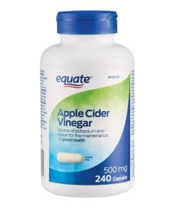 سرکه سیب اکوایت 240 عددی Equate Apple Cider Vinegar 500 mg