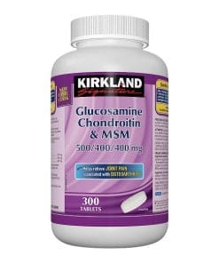 گلوکزآمین کندرویتین و ام اس ام کرکلند Kirkland Glucosamine Chondroitin & MSM 5 کندرویتین