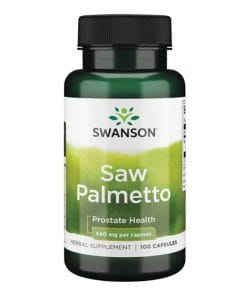 کپسول عصاره نخل اره سوانسون 100 عدد|Swanson Saw Palmetto|خرید کپسول Swanson Saw Palmetto|مکمل گیاهی برای ریزش مو هورمونی|قرص پروستات سوانسون|قیمت مکمل نخل اره ای اصل|بهترین مکمل برای سلامت آقایان