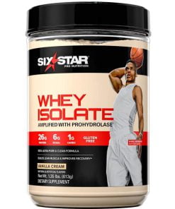 پروتئین وی ایزوله درصد سیکس استار ماسل تک