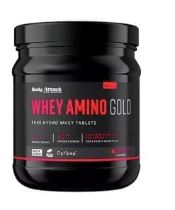 آمینو وی گلد بادی اتک 300 عددی BODY ATTACK WHEY AMINO GOLD 1 آمینو وی گلد بادی اتک