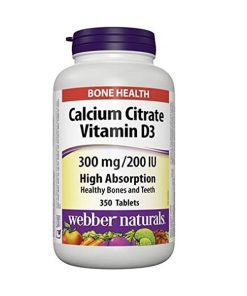 کلسیم سیترات و ویتامین D3 وبر نچرالز Webber natural Calcium Citrate Vitamin D3 5 0 871936da f38a 4fcb 9af5 f49231bef7ee