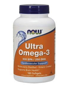 اولترا امگا 3 ناو 180 عددی NOW Foods Ultra Omega 3 5 اولترا امگا 3 ناو 180 عددی