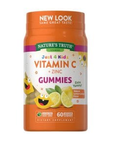 پاستیل ویتامین سی و زینک کودکان نیچرز تریث