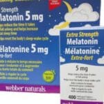 ملاتونین وبر نچرالز 5 میلی گرم