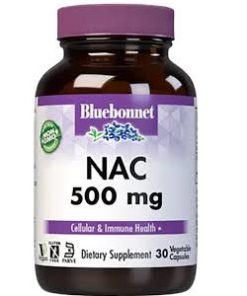 ان-استیل سیستئین بلوبانت 30 عدد Bluebonnet NAC 500mg