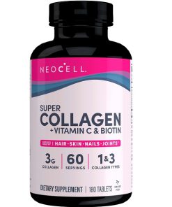 سوپر کلاژن ویتامین C و بیوتین نئوسل