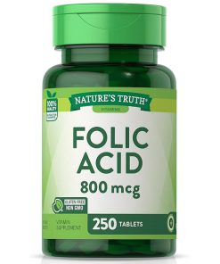 فولیک اسید نیچرز تریث Nature’s Truth Folic Acid 800mcg