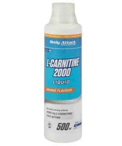 مایع کارنیتین بادی اتک 500 میل | Body Attack L-Carnitine Liquid 8 مایع کارنیتین بادی اتک