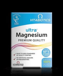 مکمل اولترا منیزیم 60 عددی Vitabiotics Ultra Magnesium 60 Tablets