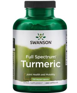 مکمل زردچوبه سوانسون Swanson Turmeric