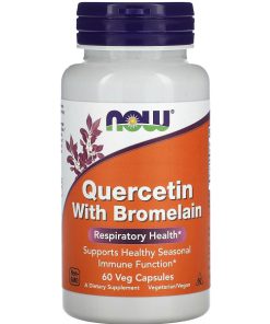 کوئرستین و بروملین ناو 60 عدد NOW Quercetin Bromelain 7 کوئرستین و بروملین ناو 60 عدد NOW Quercetin Bromelain