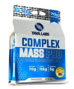 مکمل گینر Yava Labs Complex Mass Pro | افزایش وزن، حجم عضله و قدرت تمرینی 5 مکمل گینر Yava Labs Complex Mass Pro